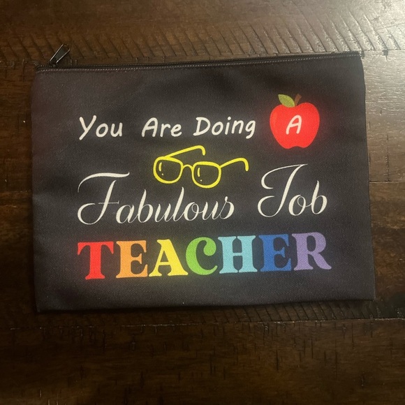Teacher Appreciation Pouch - Black - Picture 1 of 3